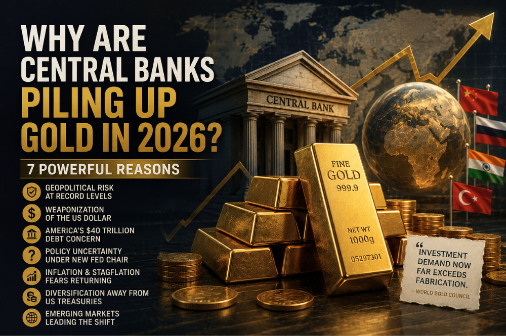 Why Are Central Banks Piling Up Gold in 2026? 7 Powerful Reasons