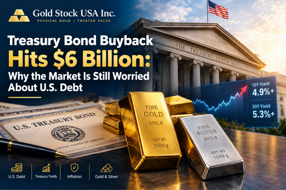 Treasury Bond Buyback Hits $6 Billion | What It Means for Gold