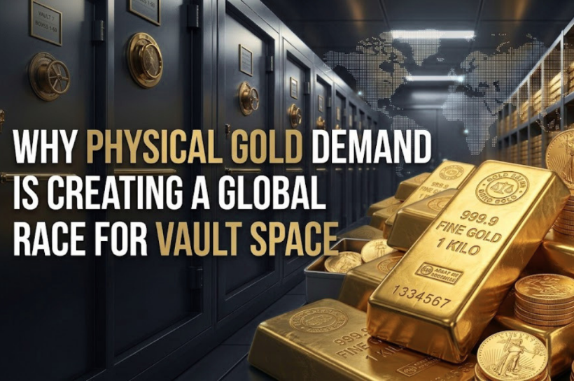 Why Physical Gold Demand Is Creating a Global Race for Vault Space