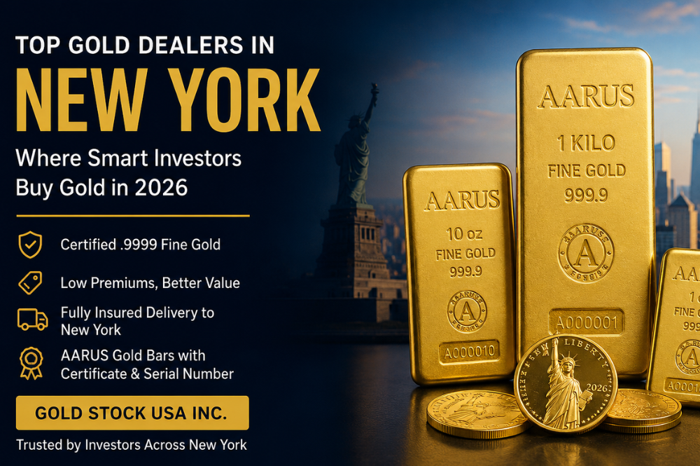 Top Gold Dealers in New York | Where to Buy Gold in 2026