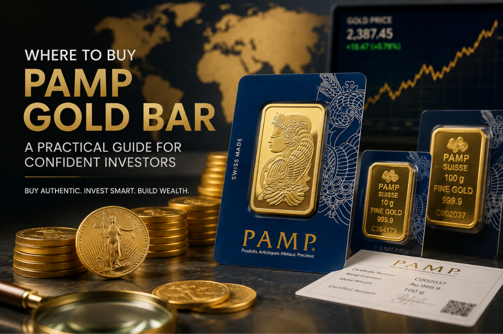 Where to Buy PAMP Gold Bar | Authentic Options for Investors