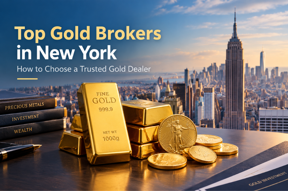 Top Gold Brokers in New York | Trusted Gold Dealers