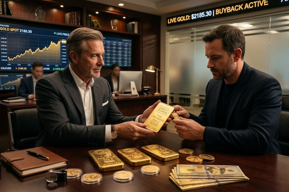 Sell Gold Bars in the USA | Get the Best Gold Buyback Price in 2026