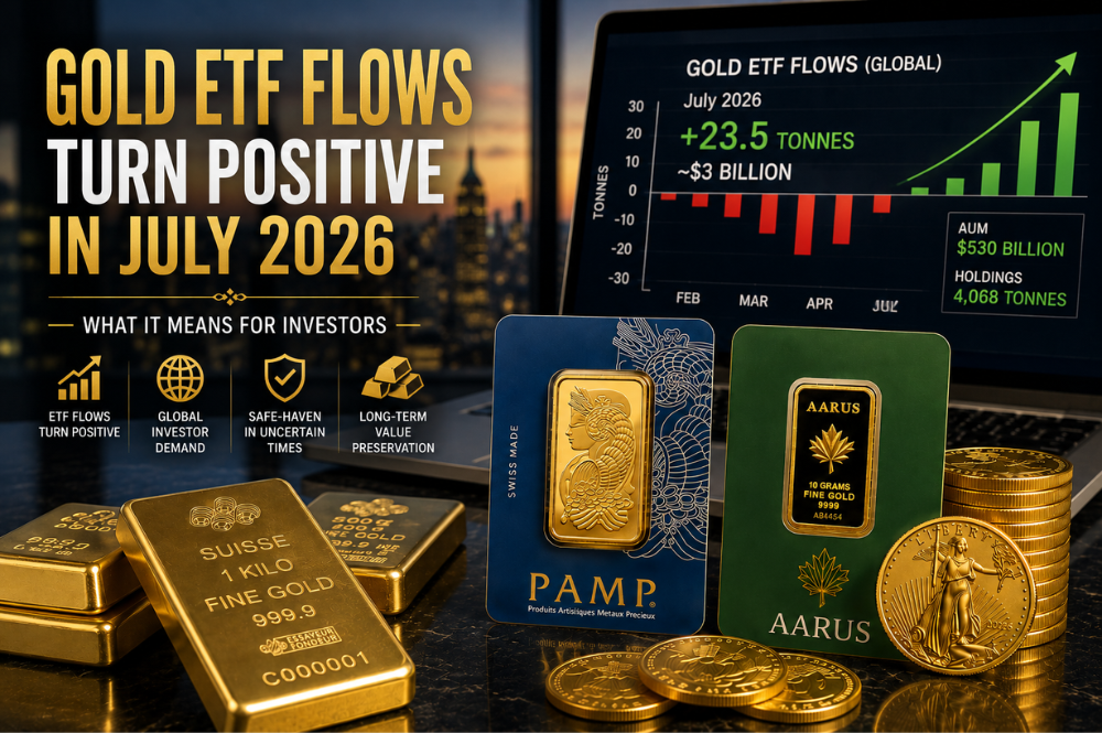 Gold ETF Flows Turn Positive in July 2026 | What It Means for Investors